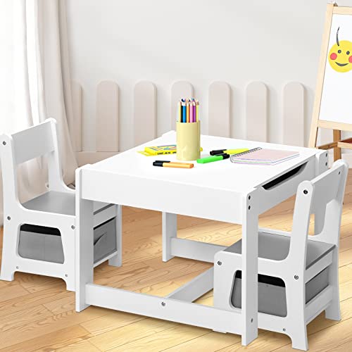 Kids Table With Storage