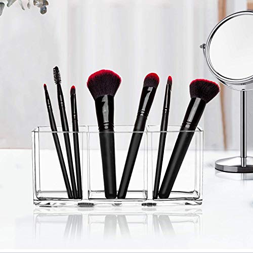 Clear Makeup Brush Holder
