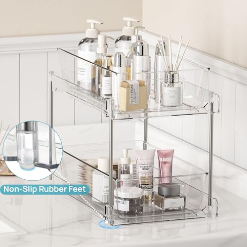 4 Pack Bathroom Organiser