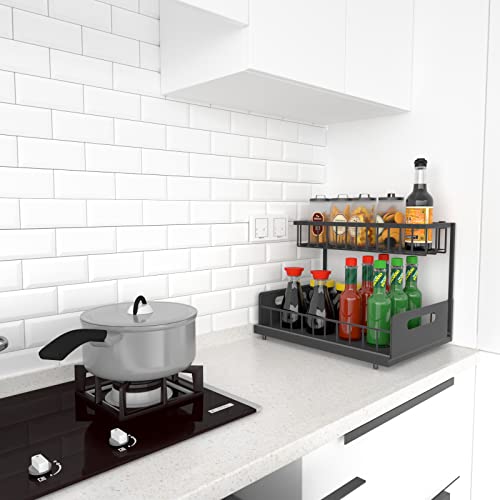 Under Sink Storage & Organisation 2 Tier Cabinet Organiser
