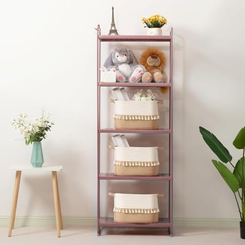 Woven Cotton Rope Storage Basket Set of 3