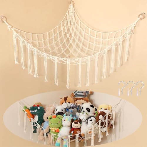 Macrame Toy Storage Net