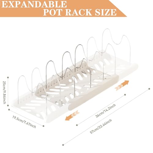 Expandable Pans Organiser Rack