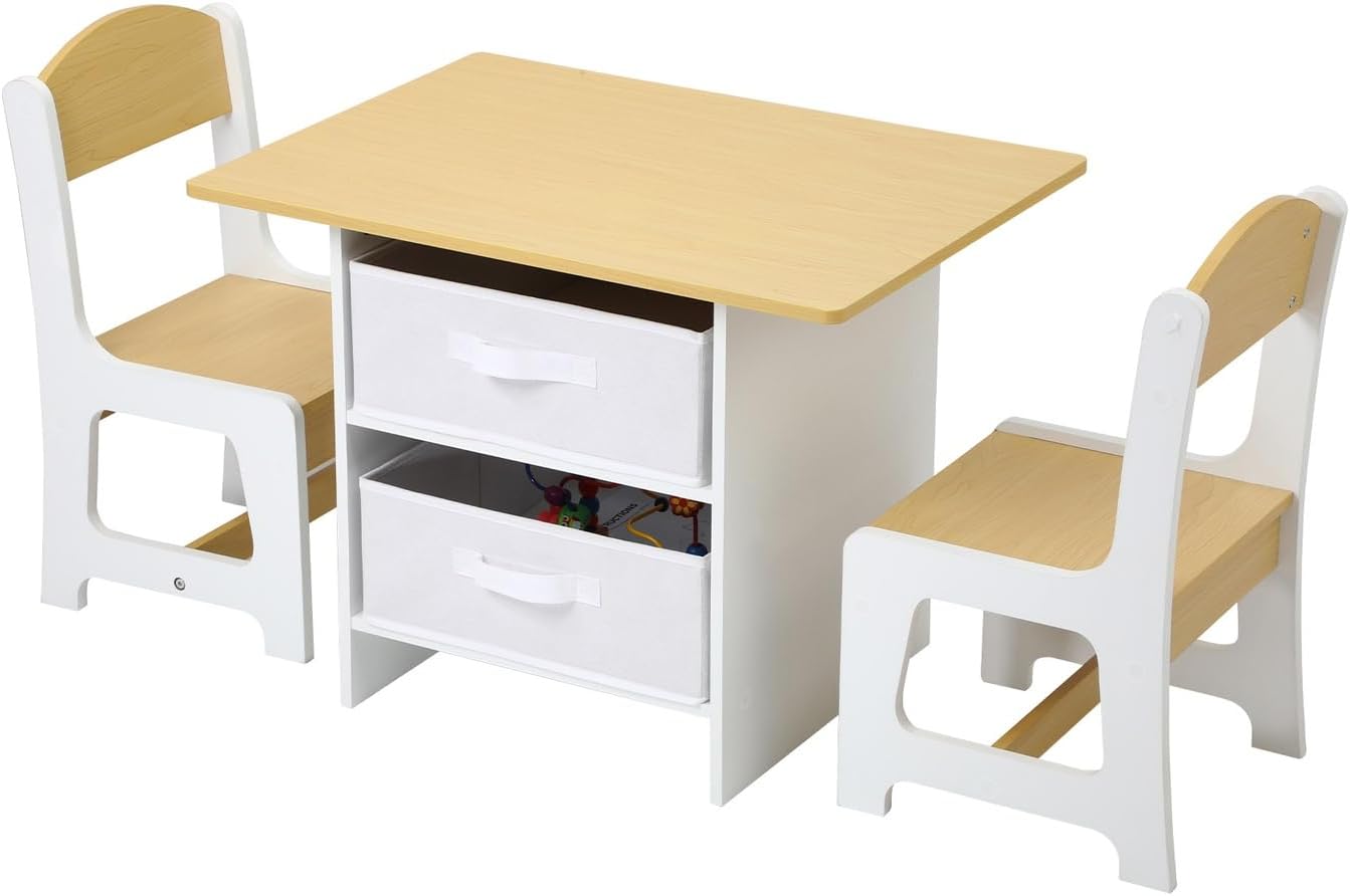Kids Table With Storage