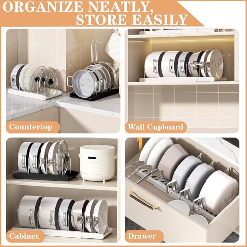 Expandable Pans Organiser Rack
