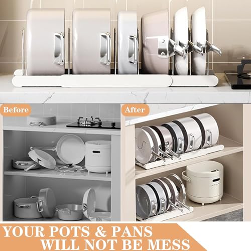Expandable Pans Organiser Rack