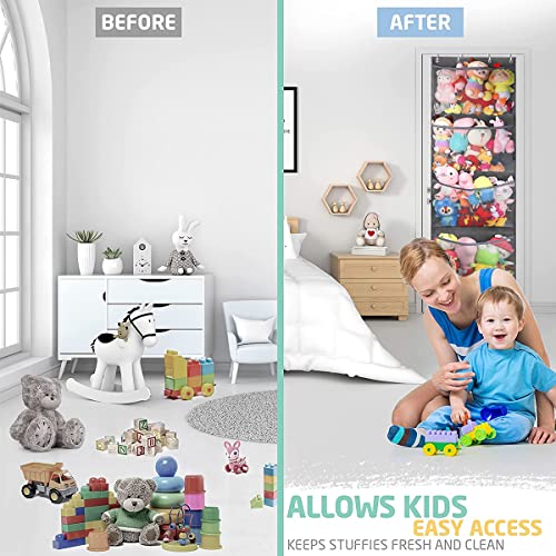Stuffed Animal Storage Bag Over The Door