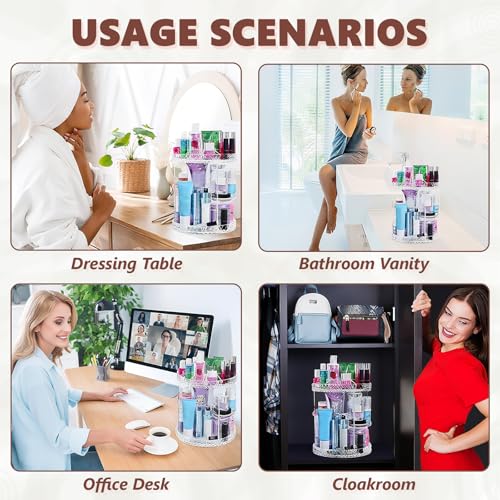 360° Rotating Makeup Organiser