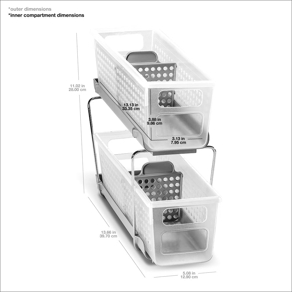 Mini 2-Tier Under Sink Organiser