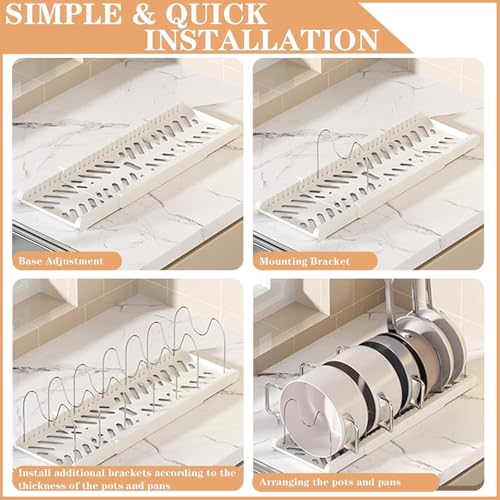 Expandable Pans Organiser Rack