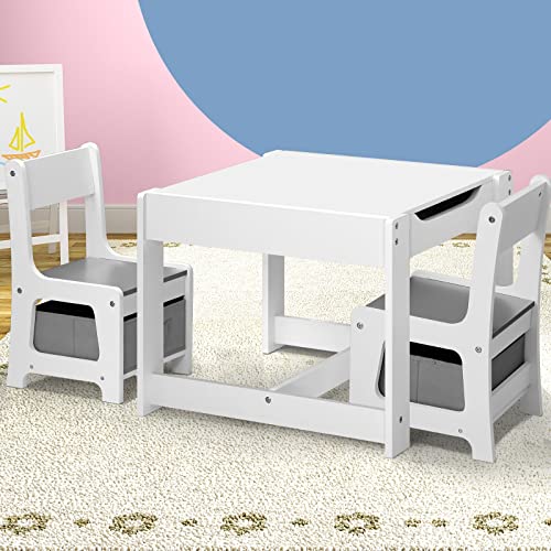Kids Table With Storage