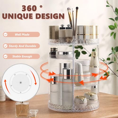 360° Rotating Makeup Organiser