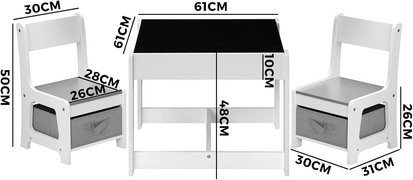 Kids Table With Storage