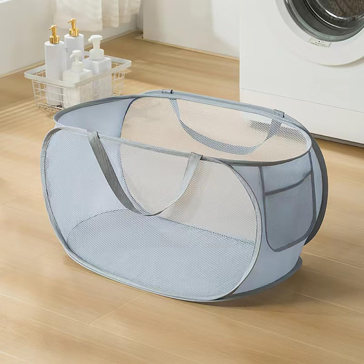 2 Pack Laundry Basket, Pop Up Laundry Hamper