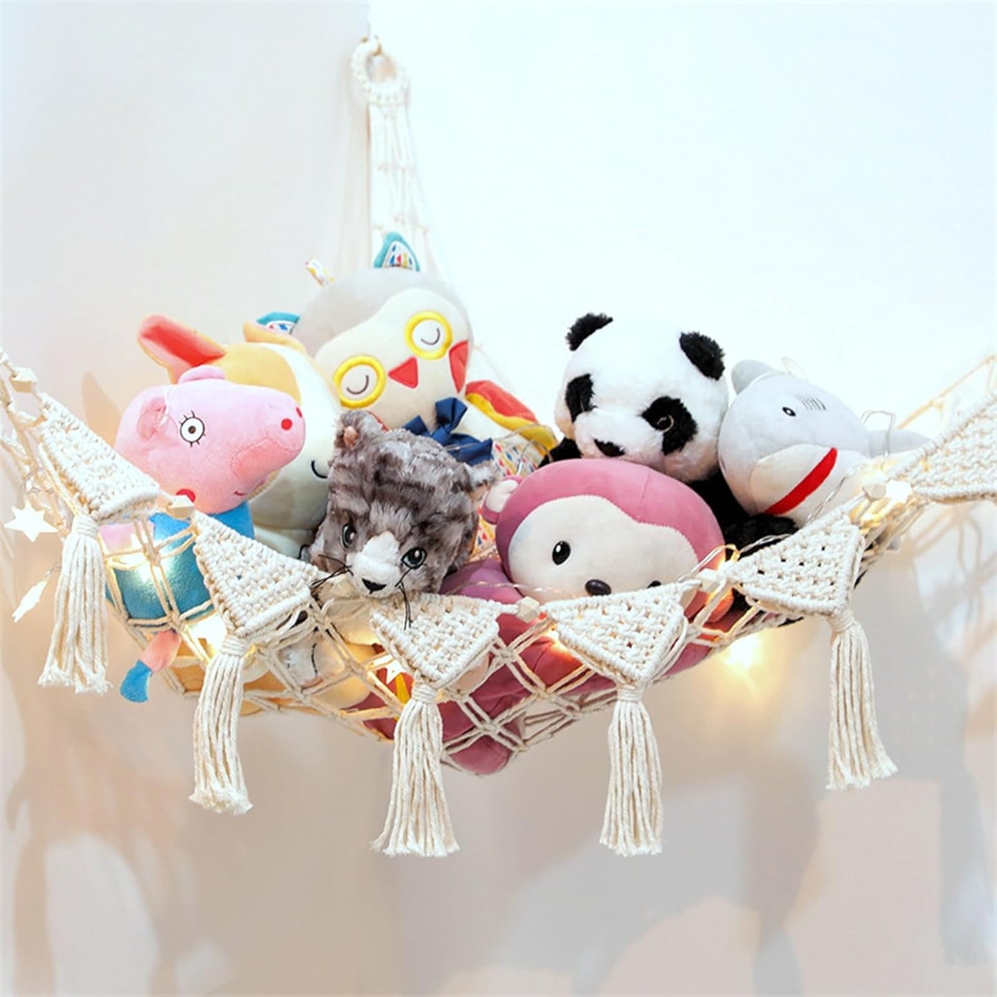 Macrame Toy Storage Net