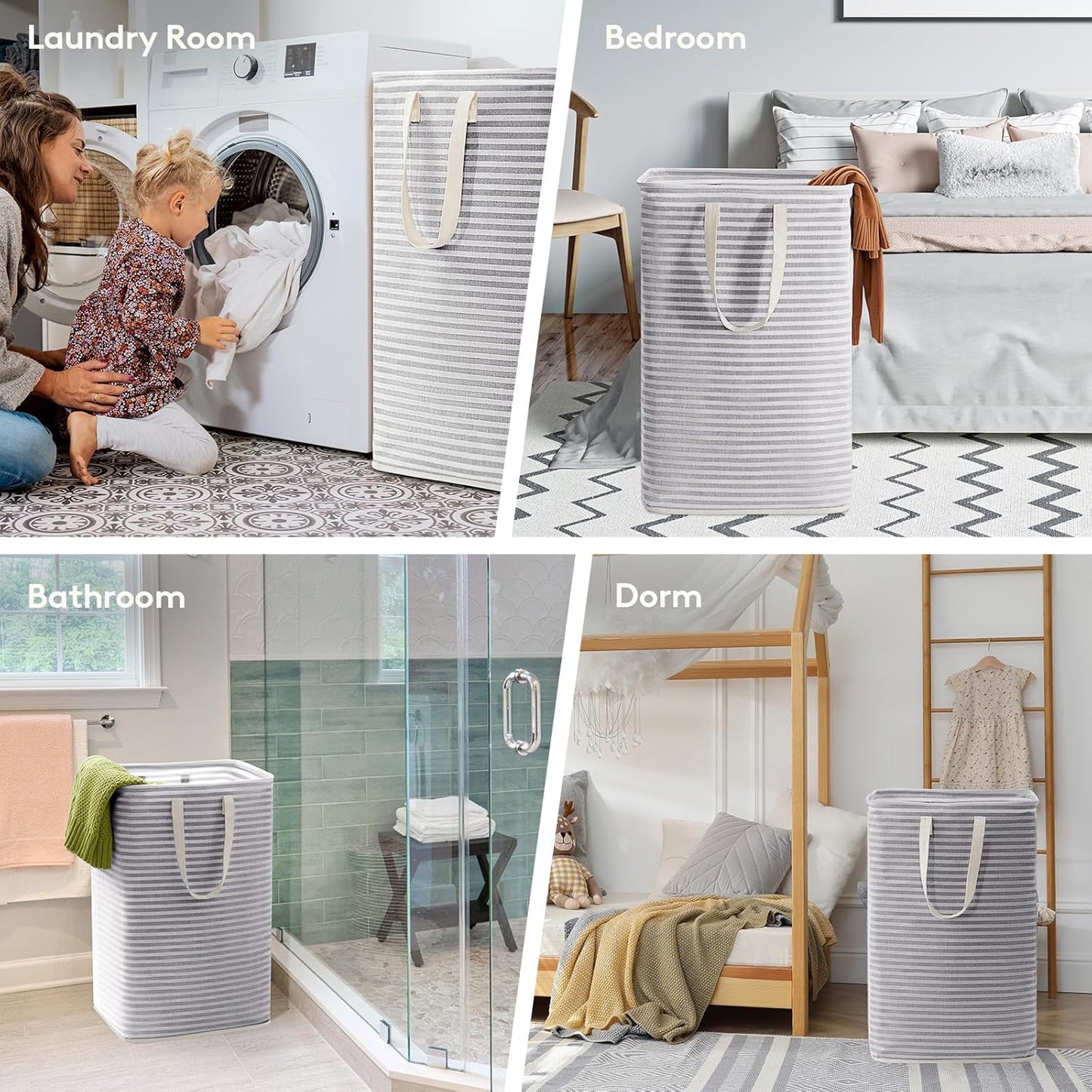 Laundry Hamper Large Collapsible Laundry Baskets