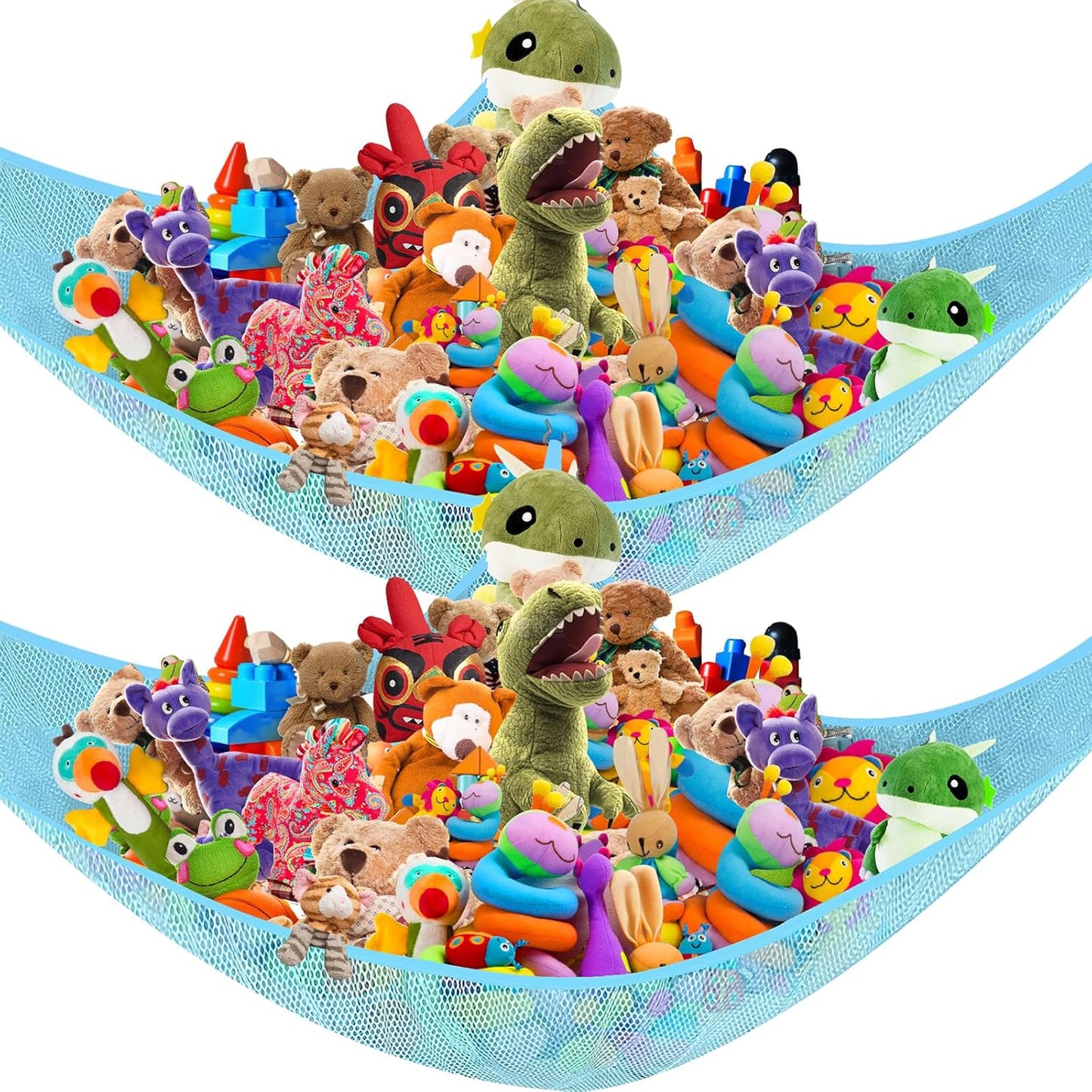 Stuffed Animal Toy Storage Net Hammock Corner