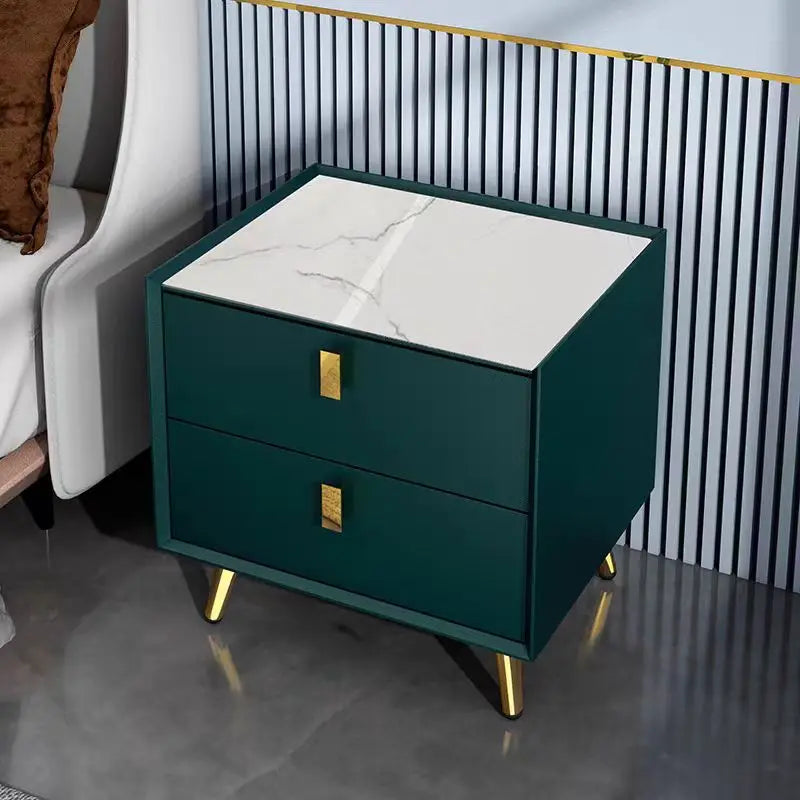 Smart Bedside Table With Wireless Charging, Cooling Drawer