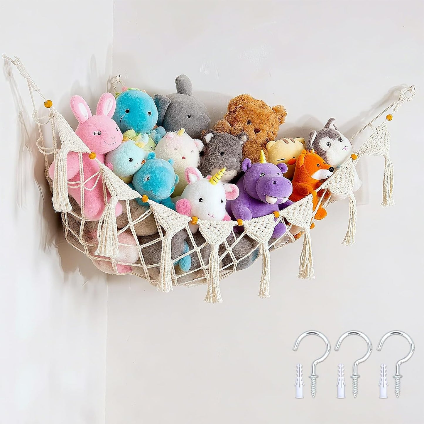 Macrame Toy Storage Net