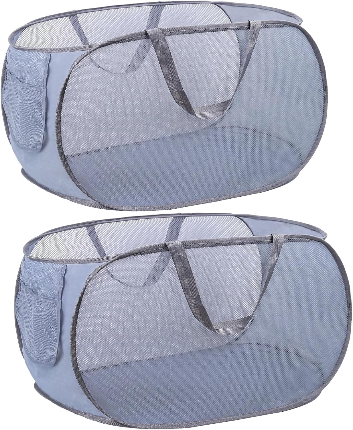 2 Pack Laundry Basket, Pop Up Laundry Hamper