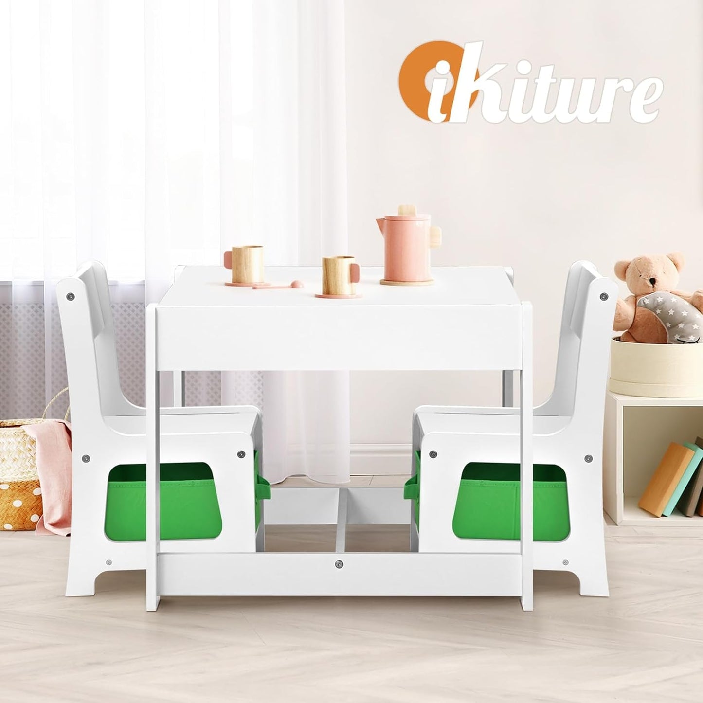 Kids Table With Storage