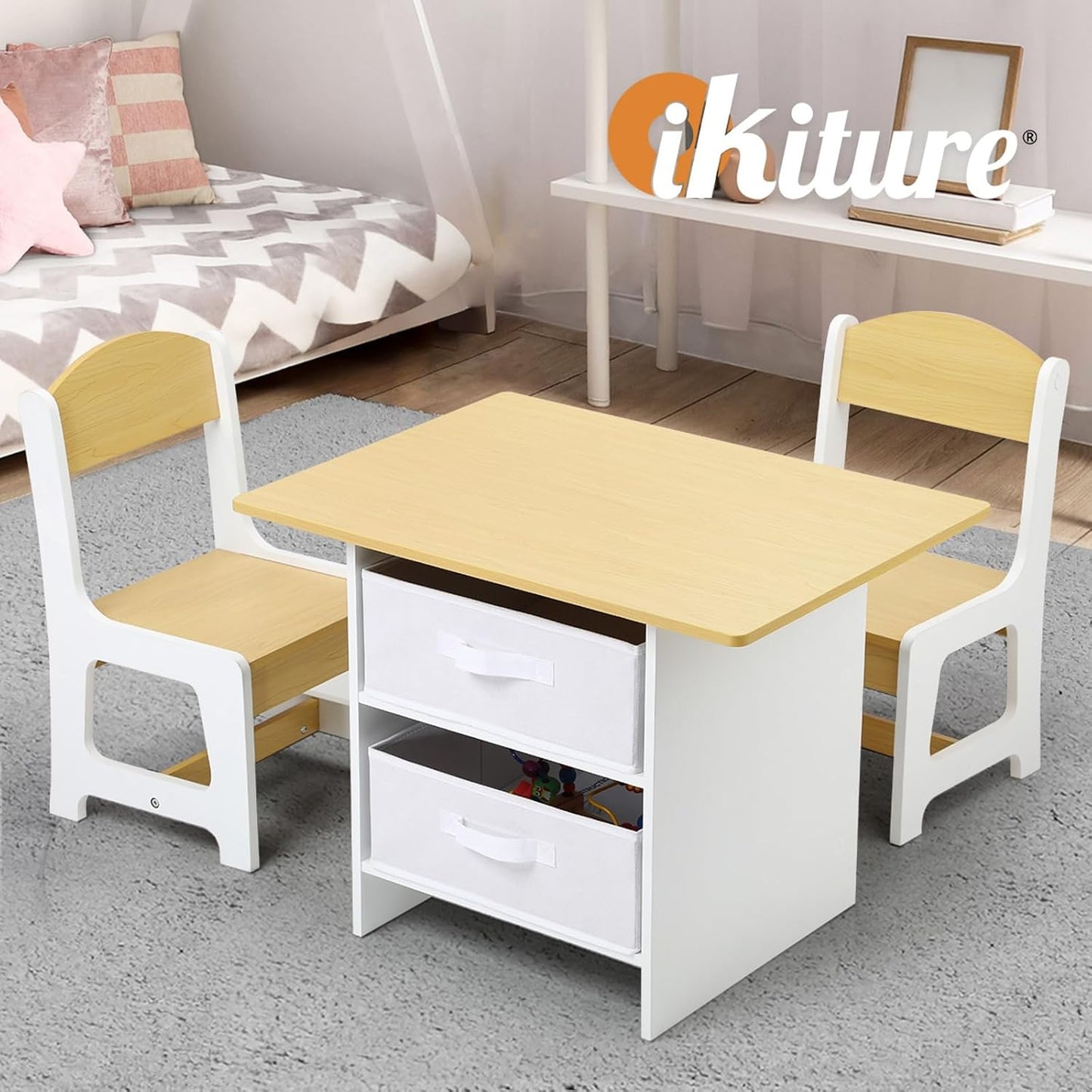 Kids Table With Storage