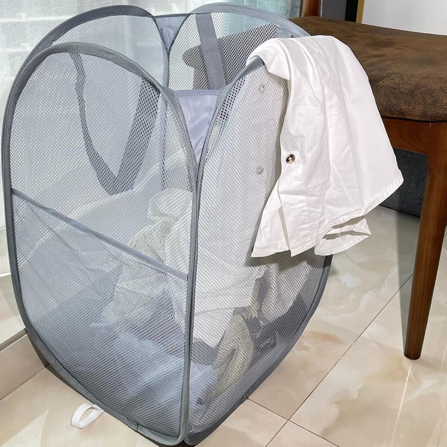 2 Pack Laundry Basket, Pop Up Laundry Hamper