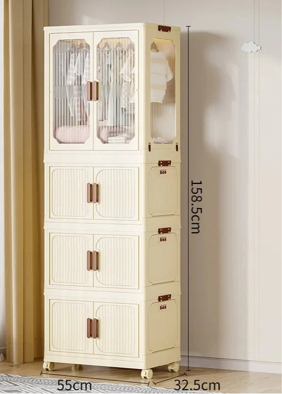 Stackable Storage Containers with Wheels