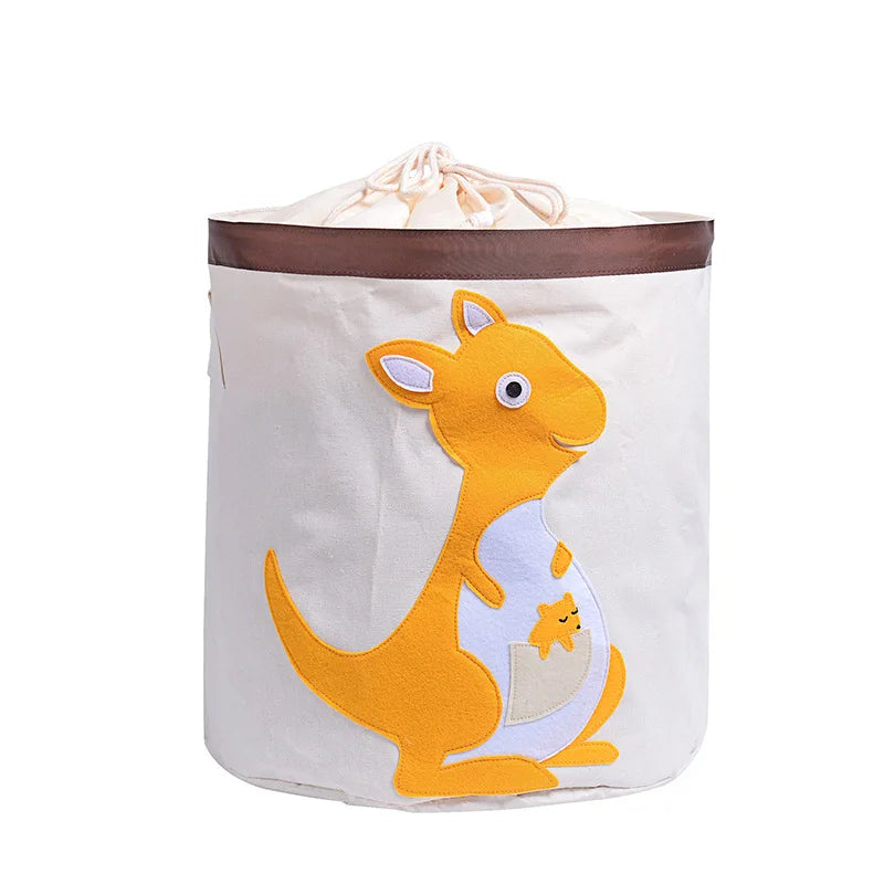 Large Capacity Laundry/Toy Hamper With Lid and Handles