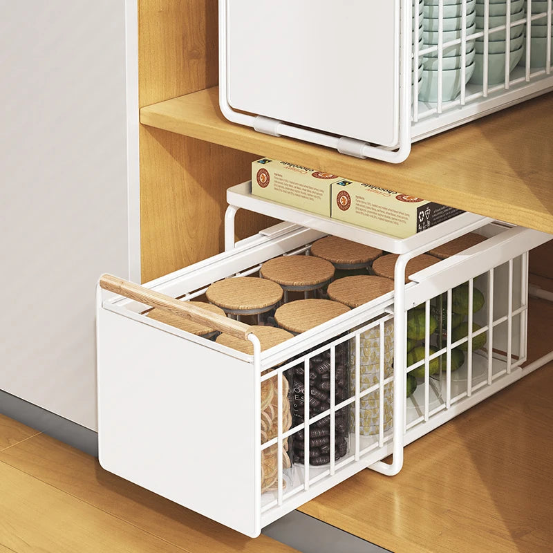 2 Tier Multi-purpose Under Sink Cabinet Organizers and Storage Shelf