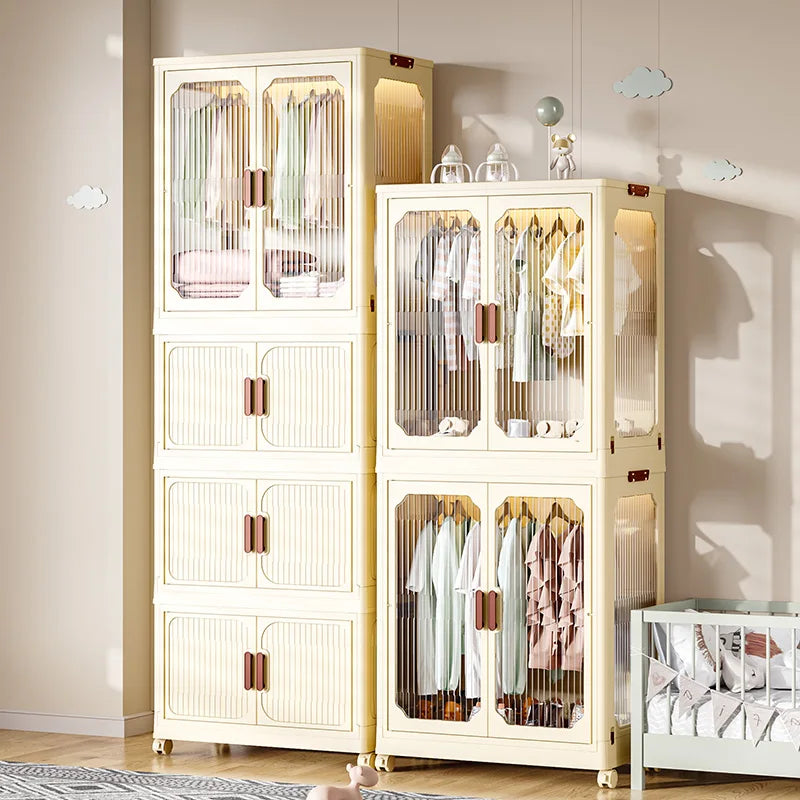 Stackable Storage Containers with Wheels
