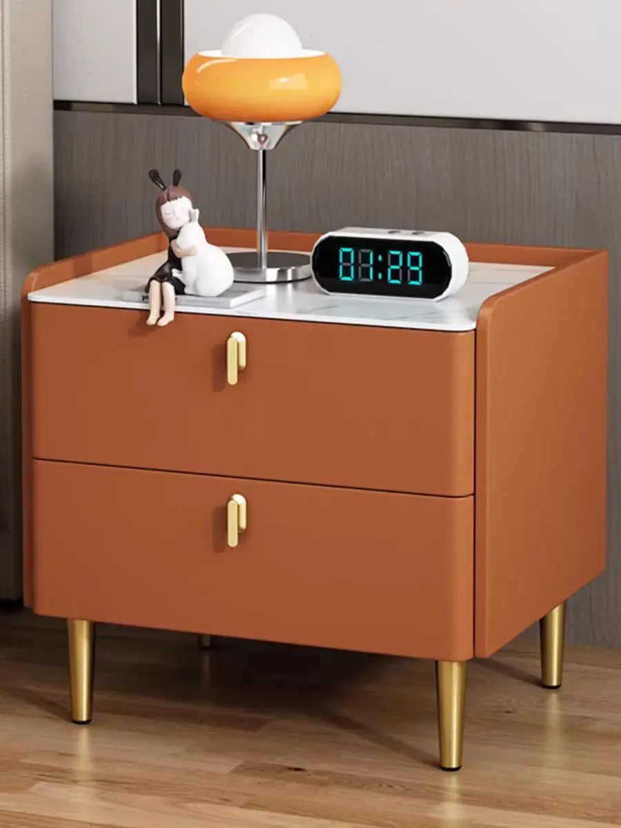 Smart Bedside Table With Wireless Charging, Cooling Drawer