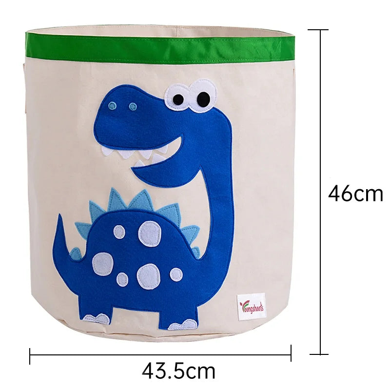 Large Capacity Laundry/Toy Hamper With Lid and Handles
