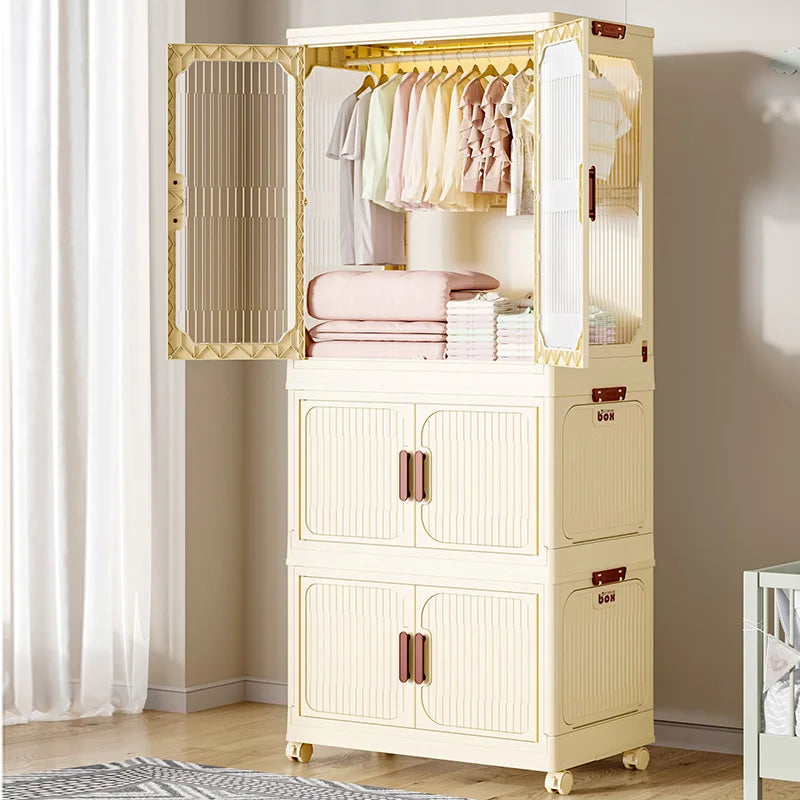 Stackable Storage Containers with Wheels