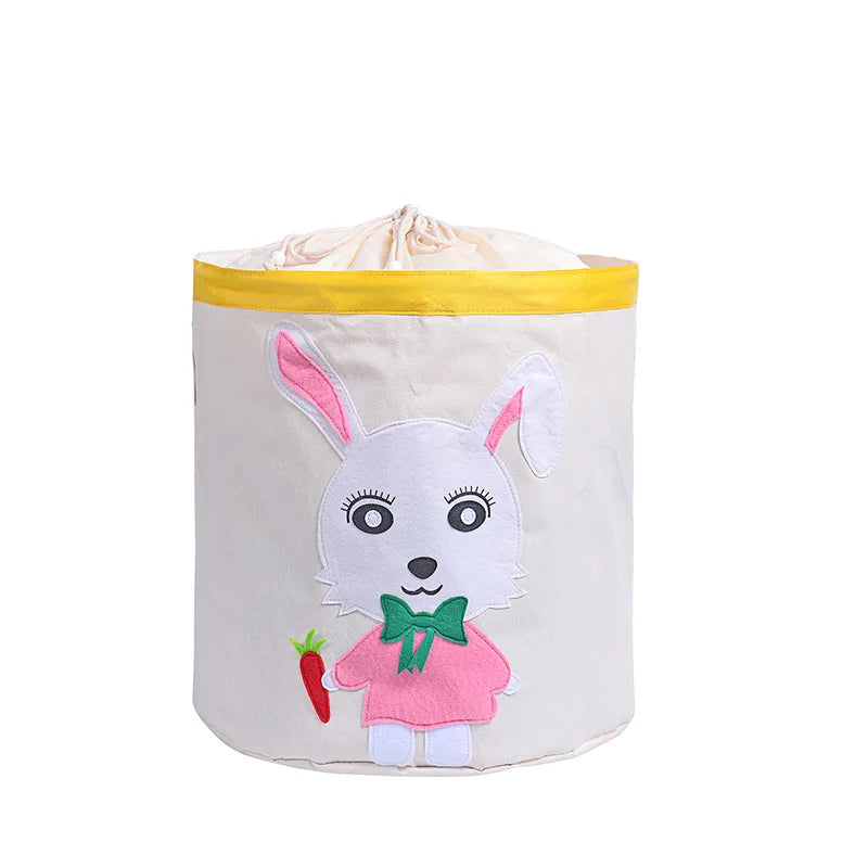 Large Capacity Laundry/Toy Hamper With Lid and Handles