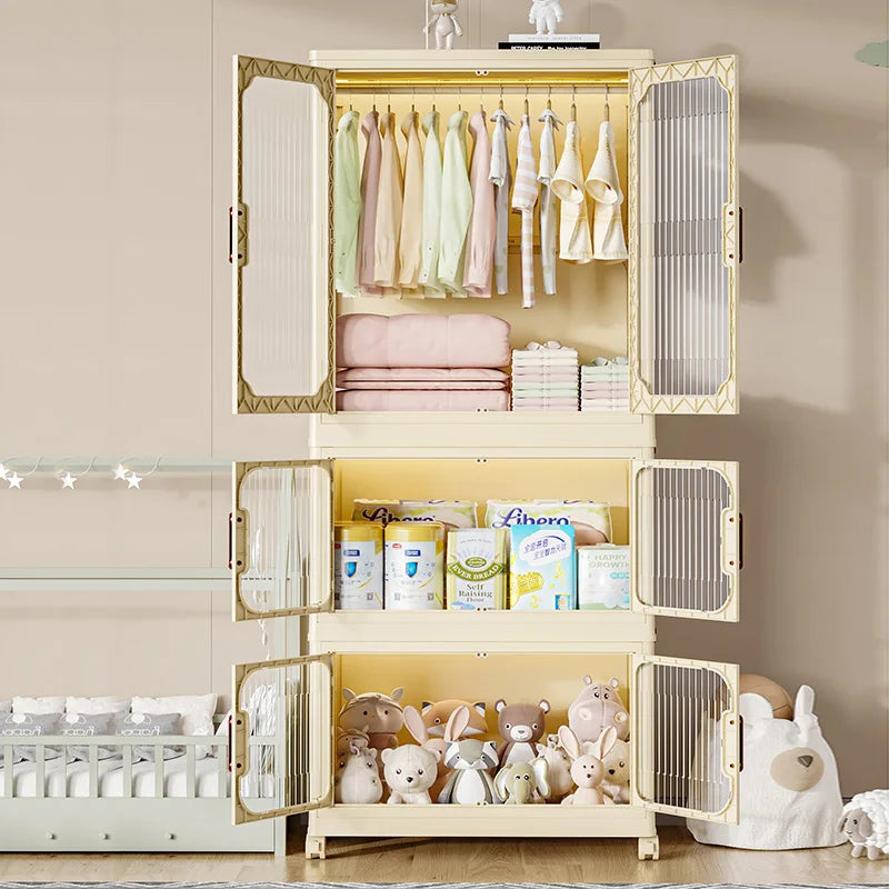 Stackable Storage Containers with Wheels