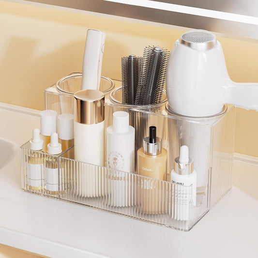 Acrylic Cosmetic Clear Makeup Organiser with Drawer