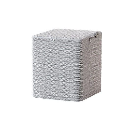 Foldable Blanket Storage Bags Non-woven with Lids and Handle
