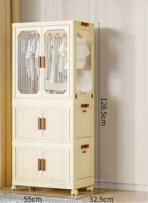 Stackable Storage Containers with Wheels