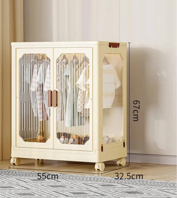 Stackable Storage Containers with Wheels
