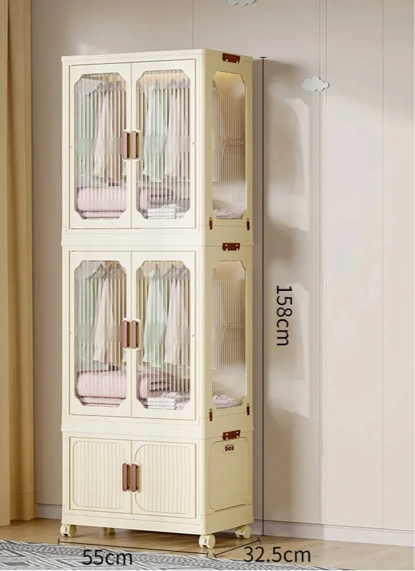 Stackable Storage Containers with Wheels